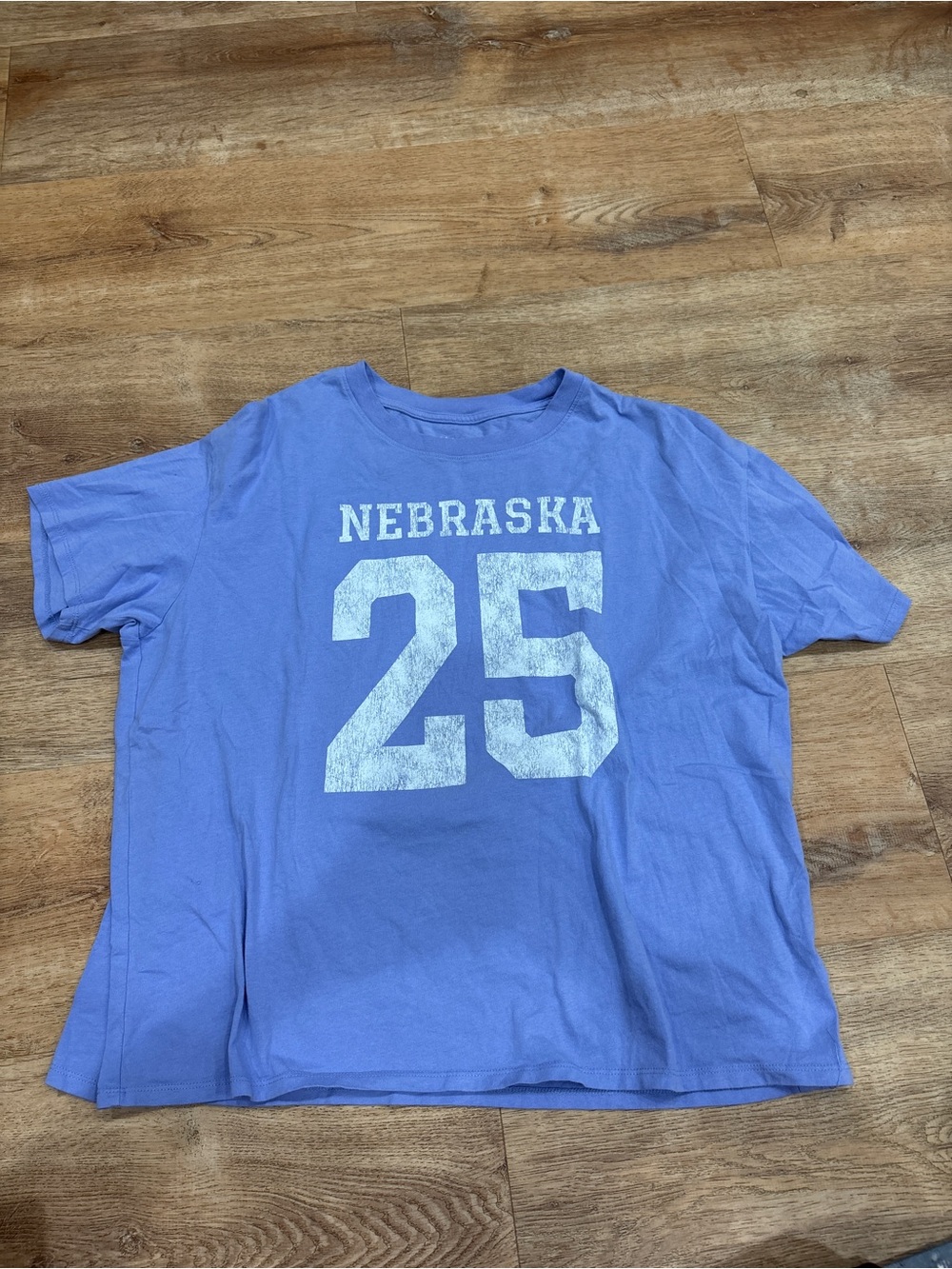 Nebraska 25 Short Sleeve Tee - Lavender
